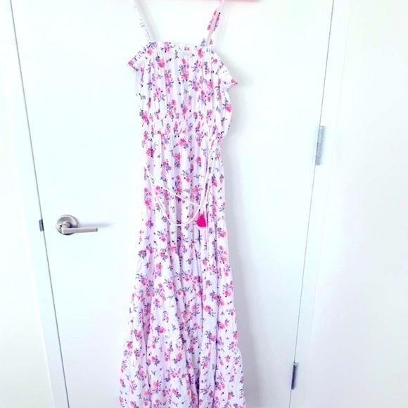 Playa Lucila floral purple pink maxi sundress NWT - Picture 7 of 8